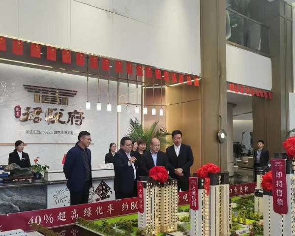 王晟率相關(guān)部門赴徽鹽地產(chǎn)集團靈璧項目公司開展條線化服務